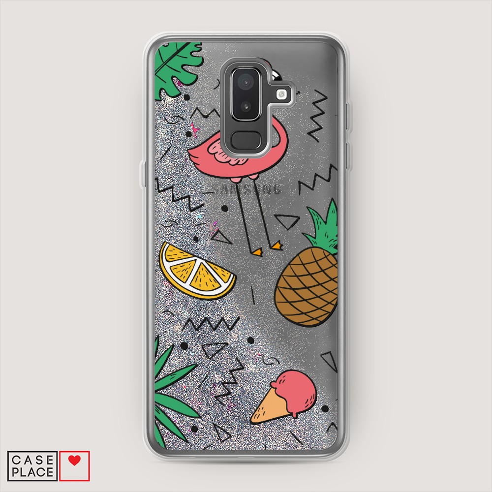 

Чехол Awog "Гавайский фон" на Samsung Galaxy J8, 26591-1