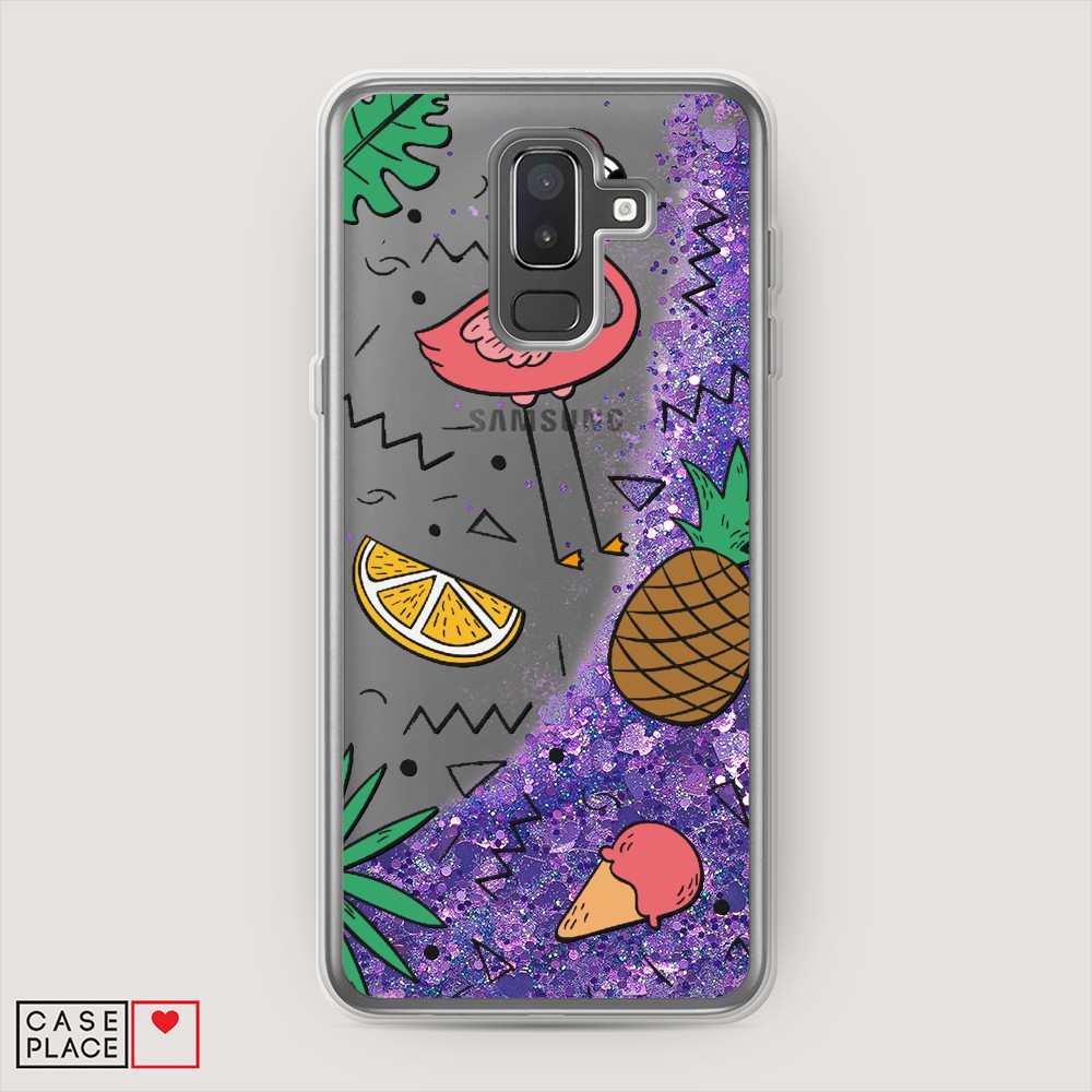 

Чехол Awog "Гавайский фон" на Samsung Galaxy J8, 26592-1