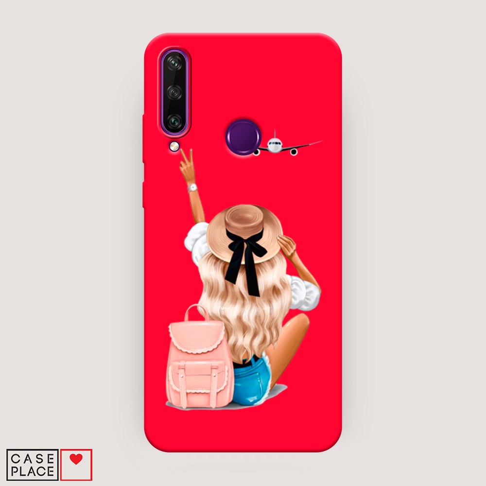 

Чехол Awog на Huawei Y6p "Автостопом самолетом", Разноцветный, 6103253-1