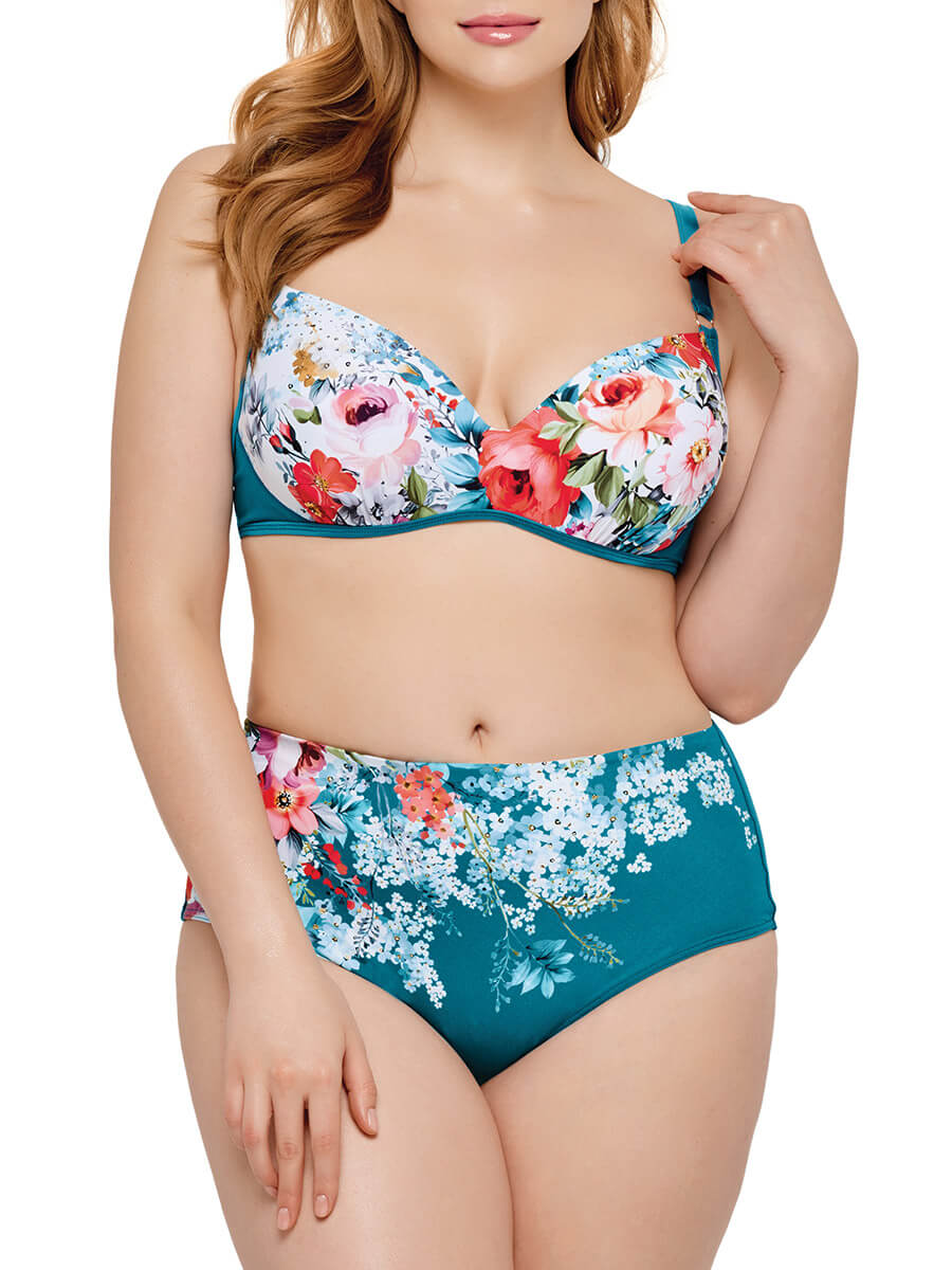 

Лиф от купальника женский MARC & ANDRÉ L2020-YP-472 бирюзовый 40F, L2020-YP-472