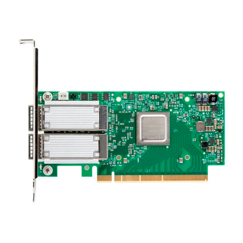 

ConnectX-5 VPI adapter card, EDR IB (100Gb/s) and 100GbE, dual-port QSFP28, PCIe3.0 x16, t