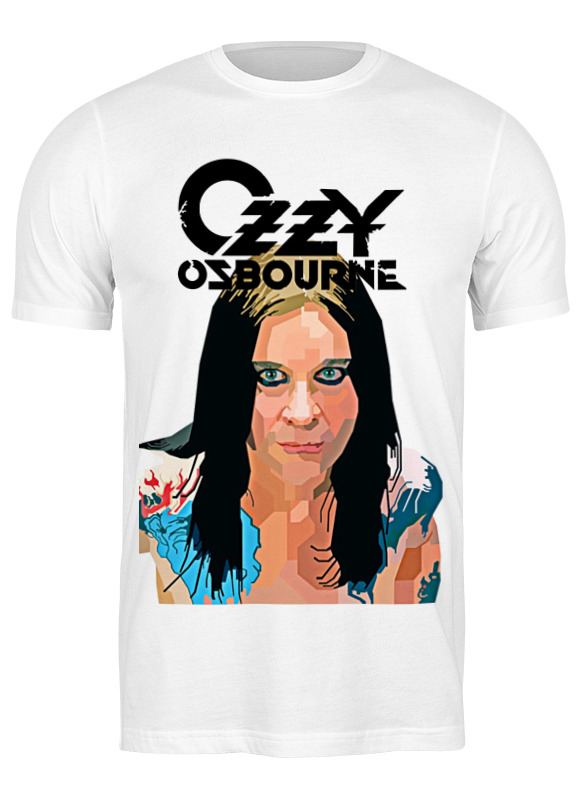 

Футболка мужская Printio Ozzy osbourne белая XL, Белый, Ozzy osbourne