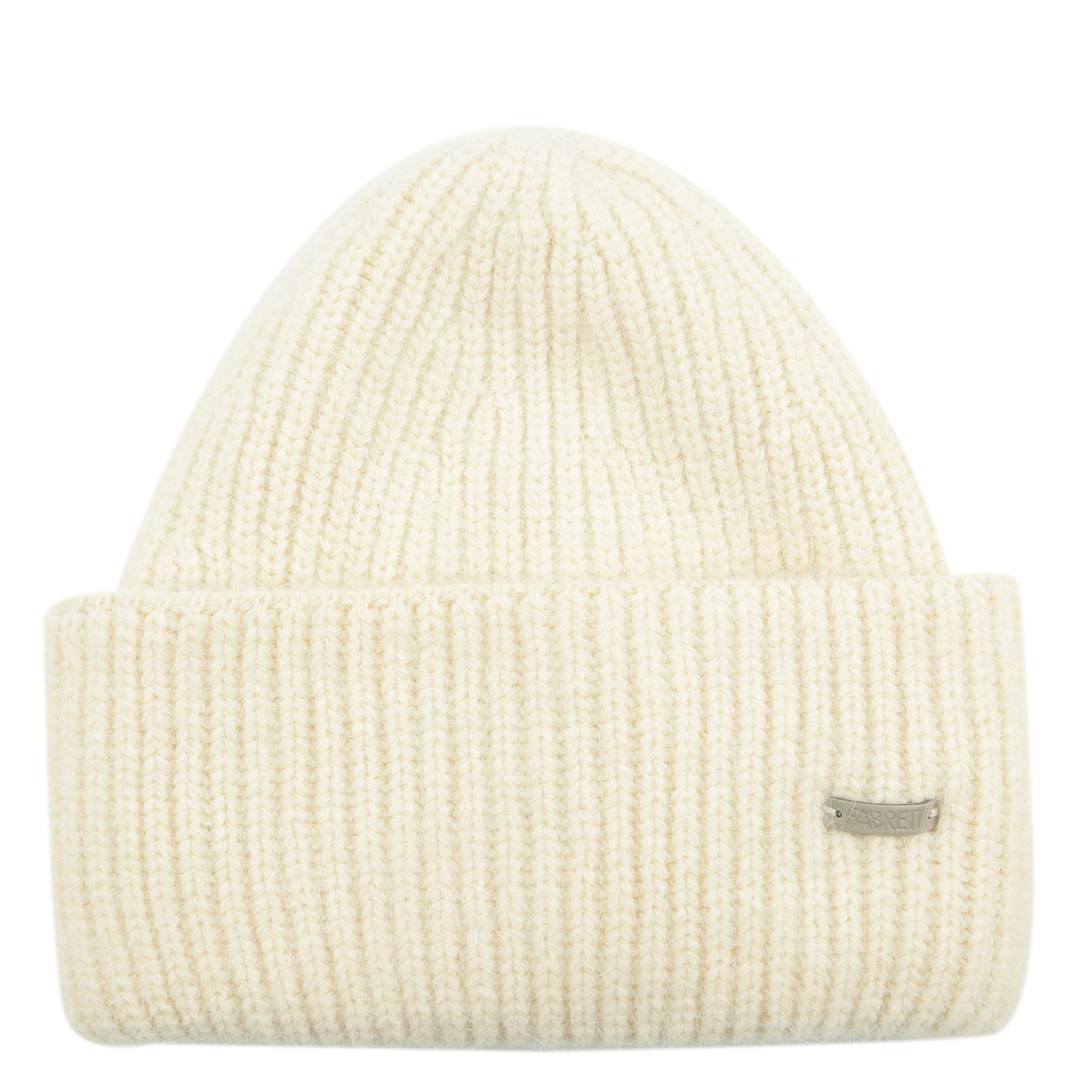 

Шапка бини женская FABRETTI DW53 бежевая, р.57, Бежевый, DW53