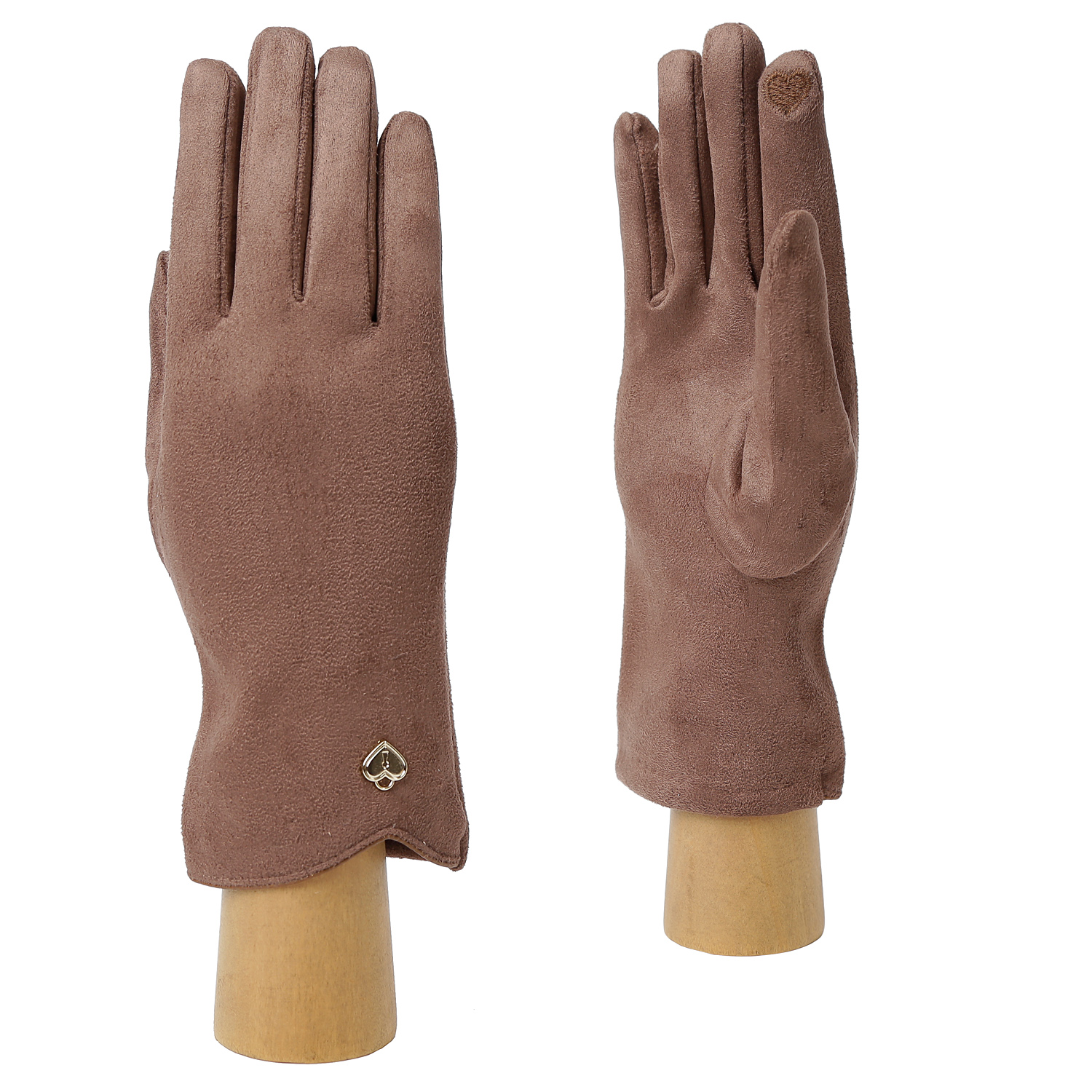 Перчатки женские FABRETTI TM11-2, светло-коричневый