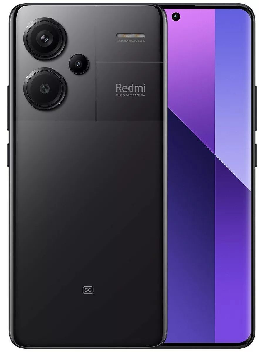 

Смартфон Xiaomi Redmi Note 13 Pro+ 8/256GB Midnight Black (242244624), Redmi Note 13 Pro+