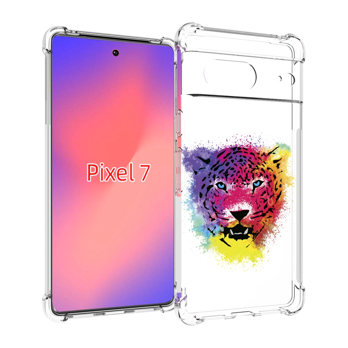 

Чехол Mypads Гепард Для Google Pixel 7, Прозрачный, Tocco