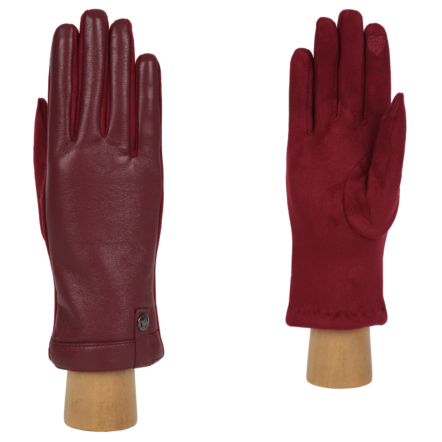 Перчатки женские FABRETTI TM17-8, бордовый