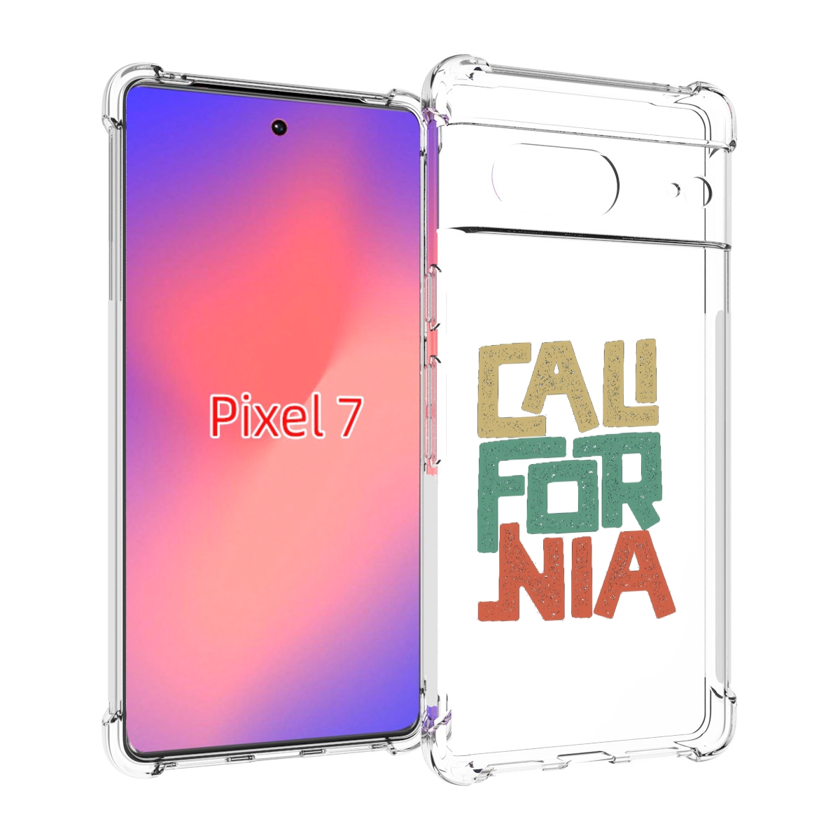 

Чехол Mypads Графический-Дизайн Для Google Pixel 7, Прозрачный, Tocco