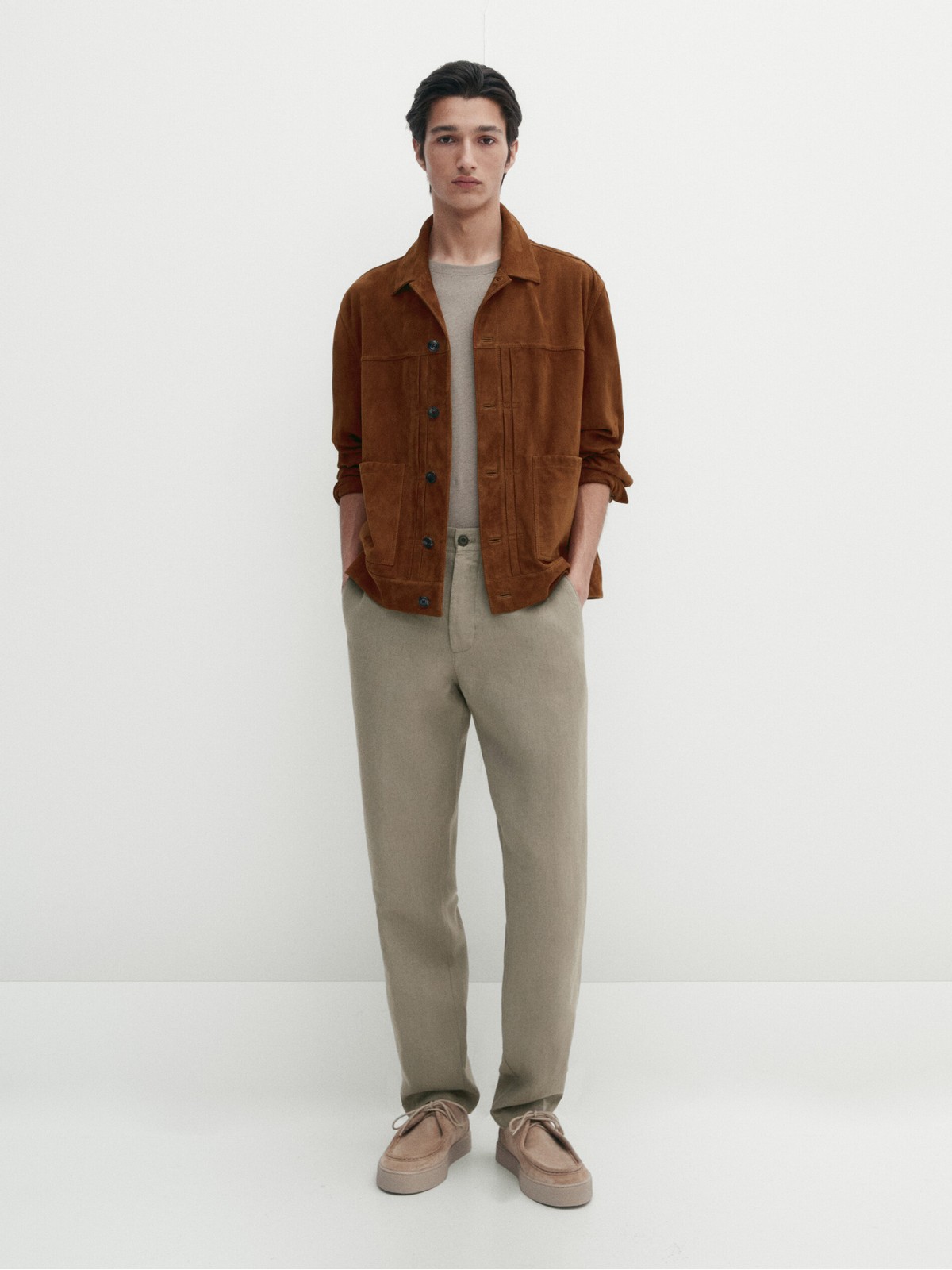 

Брюки мужские Massimo Dutti 0008/023-I2024 зеленые 38, Зеленый, 0008/023-I2024