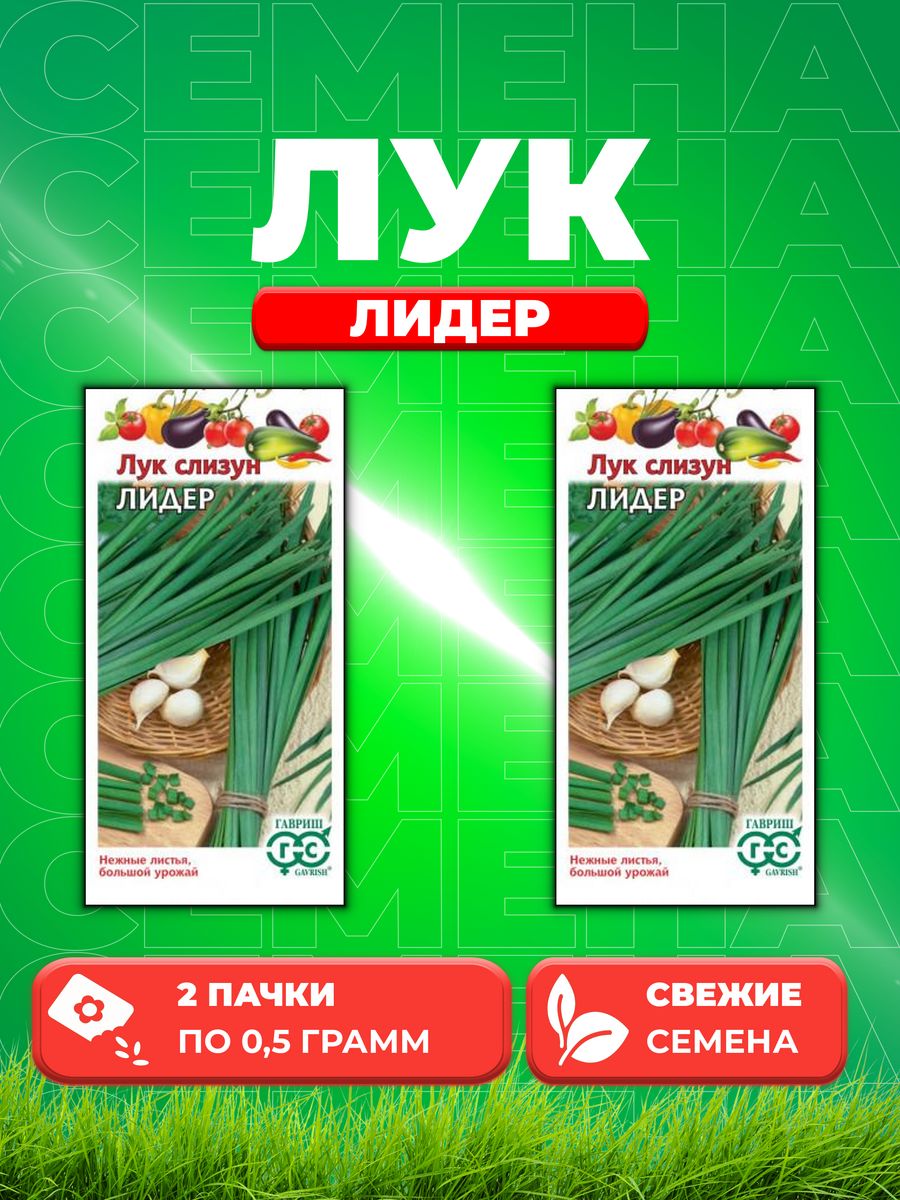 

Семена Лук слизун Лидер 0,5 г 2уп