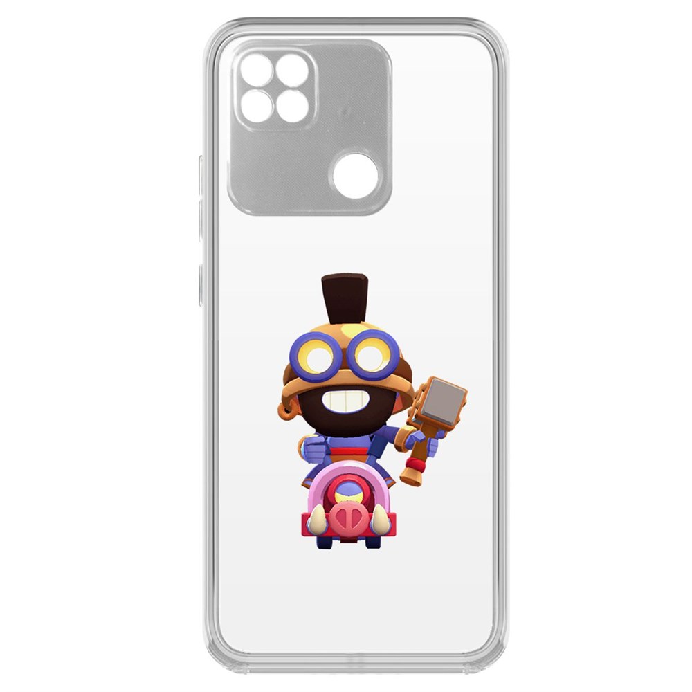 

Чехол-накладка Brawl Stars-Карл Всадник на кабане для Xiaomi Redmi 10A