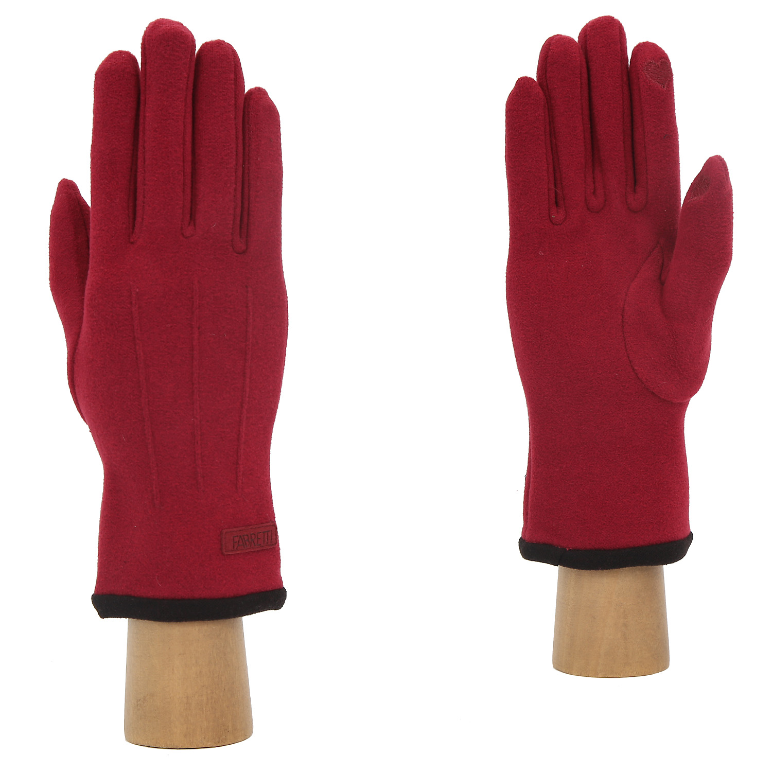 

Перчатки женские FABRETTI TM34-8, бордовый, TM34-8