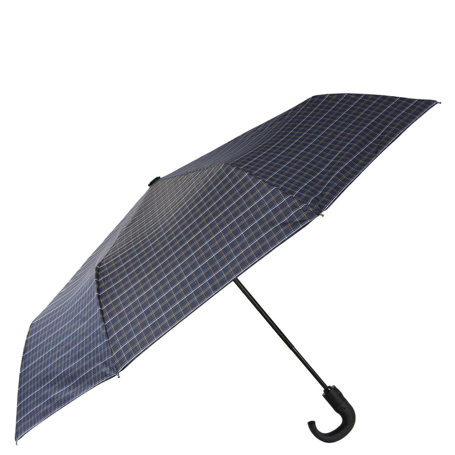 Зонт складной автоматический мужской FABRETTI UGQ0001-8, синий