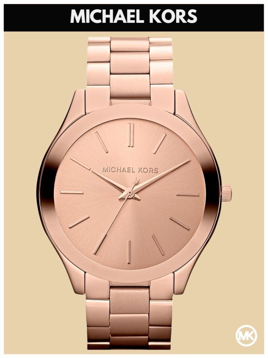 

Наручные часы женские Michael Kors M3197K золотистые, M3197K