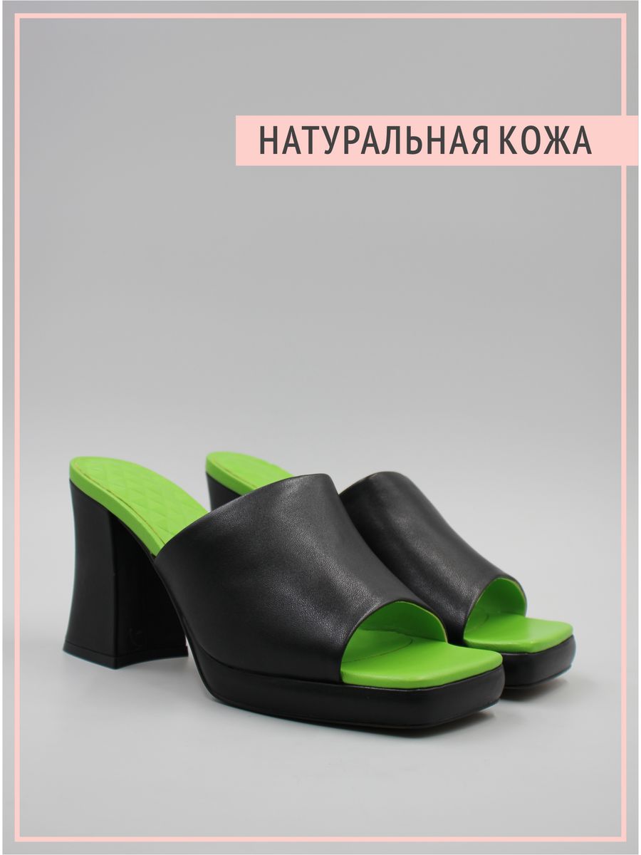 

Сабо женские Graciana GL1354-370-10 черные 39 RU, Черный, gr5