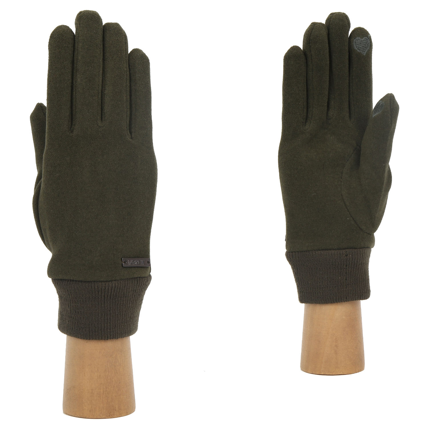 

Перчатки женские FABRETTI TM39-27, оливковый, Зеленый, TM39-27