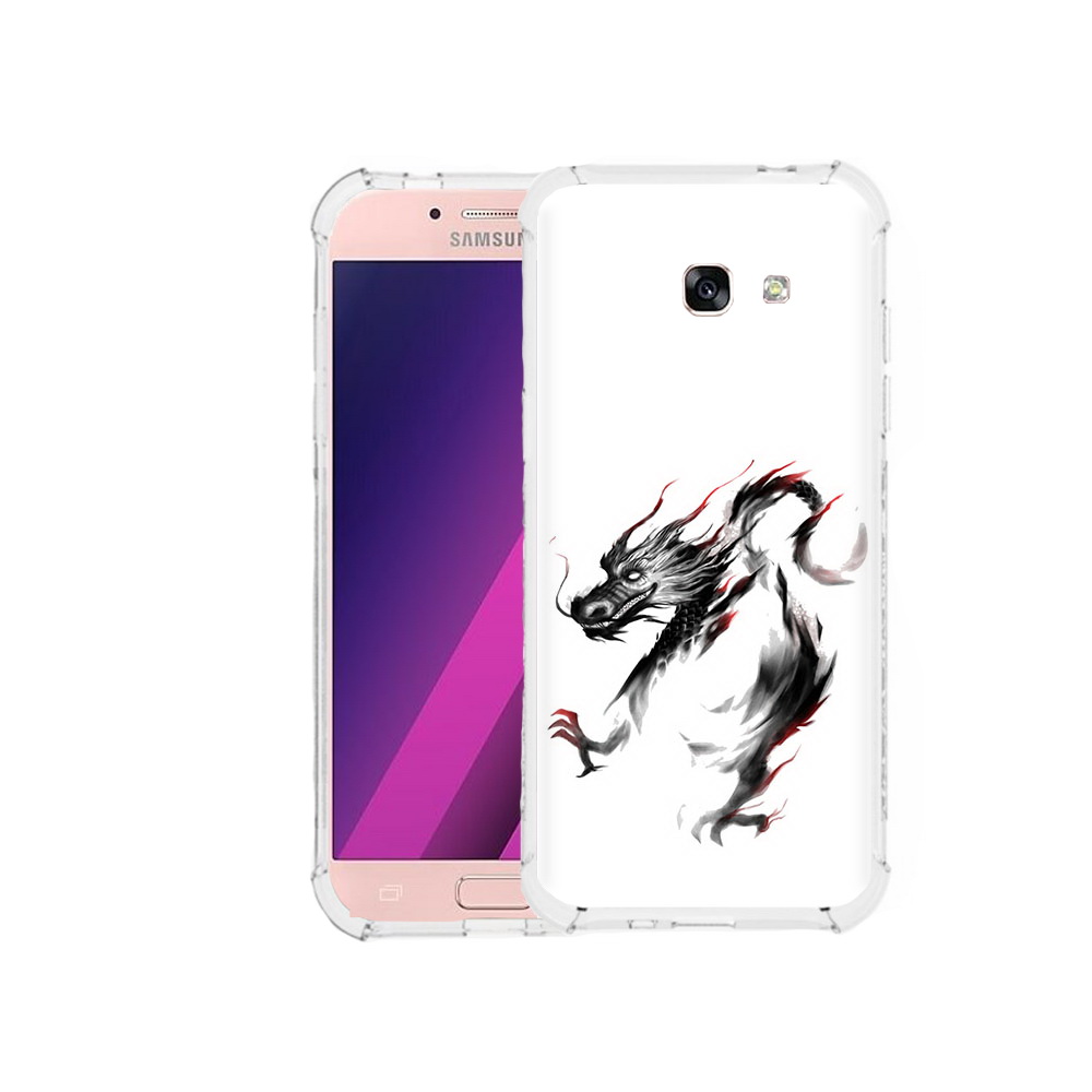

Чехол MyPads Tocco для Samsung Galaxy A5 черный дракон (PT51293.578.690), Прозрачный, Tocco