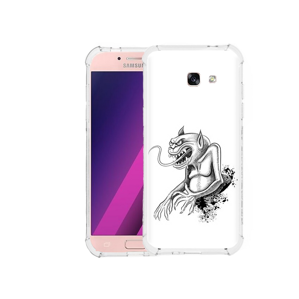 

Чехол MyPads Tocco для Samsung Galaxy A5 чорт (PT51293.578.692), Прозрачный, Tocco