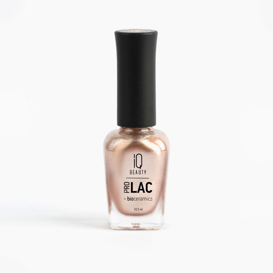 

Лак для ногтей IQ Beauty PROLAC+bioceramics 098 Solar Bronze, 12.5 мл, Золотистый