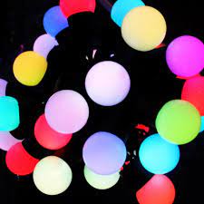 фото Coolwalk гирлянда светодиодная шарики 6 метров