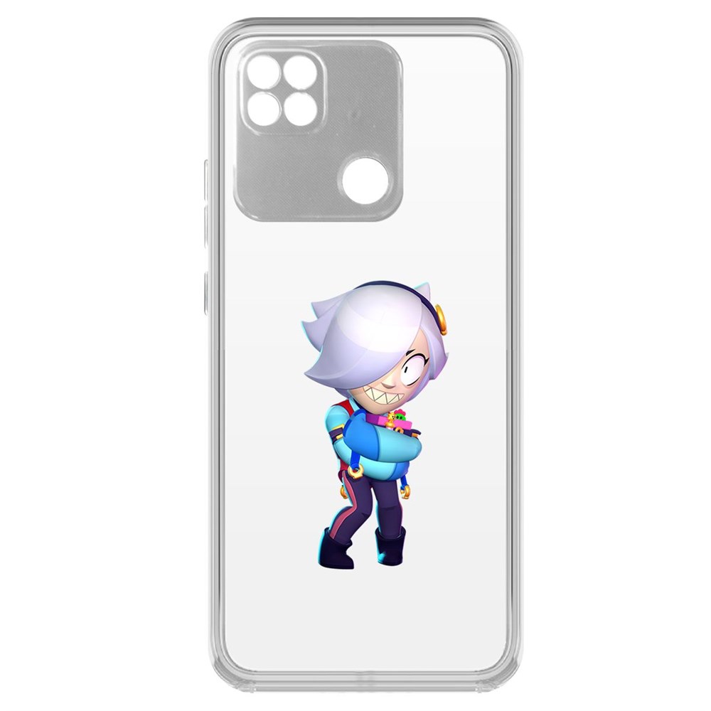 

Чехол-накладка Brawl Stars-Колетт для Xiaomi Redmi 10A, Прозрачный
