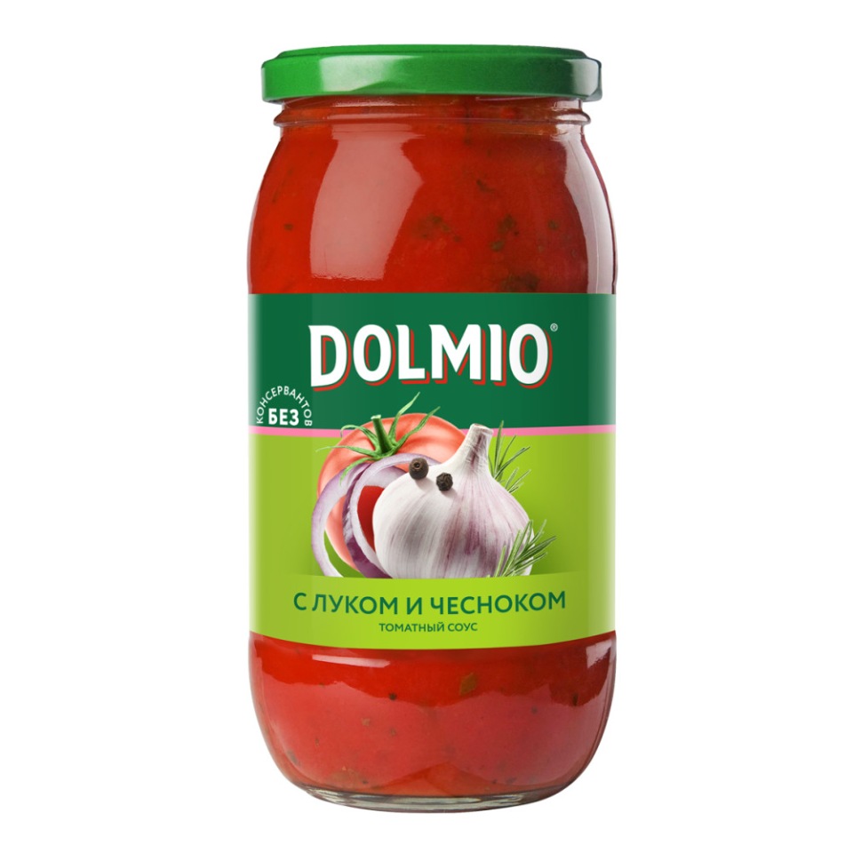 фото Томатный соус для приготовления блюд dolmio с луком и чесноком, 500г