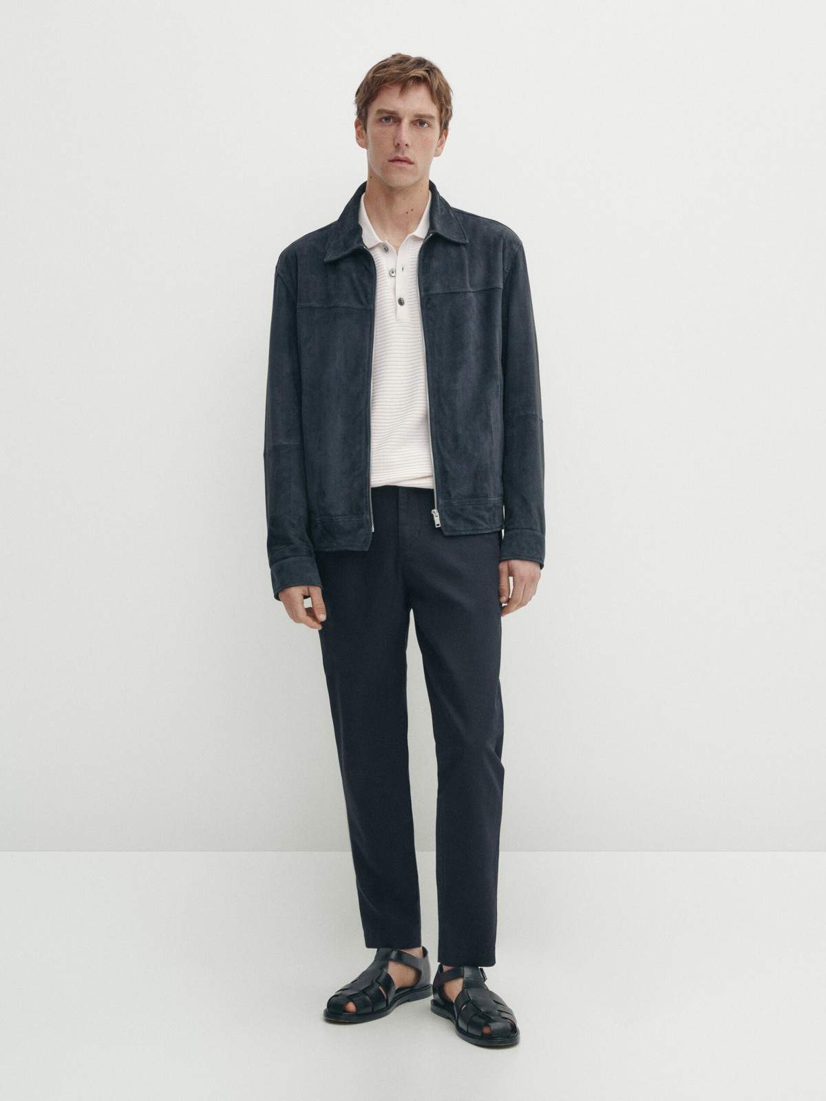 

Брюки мужские Massimo Dutti 0009/010-I2024 синие 38, Синий, 0009/010-I2024