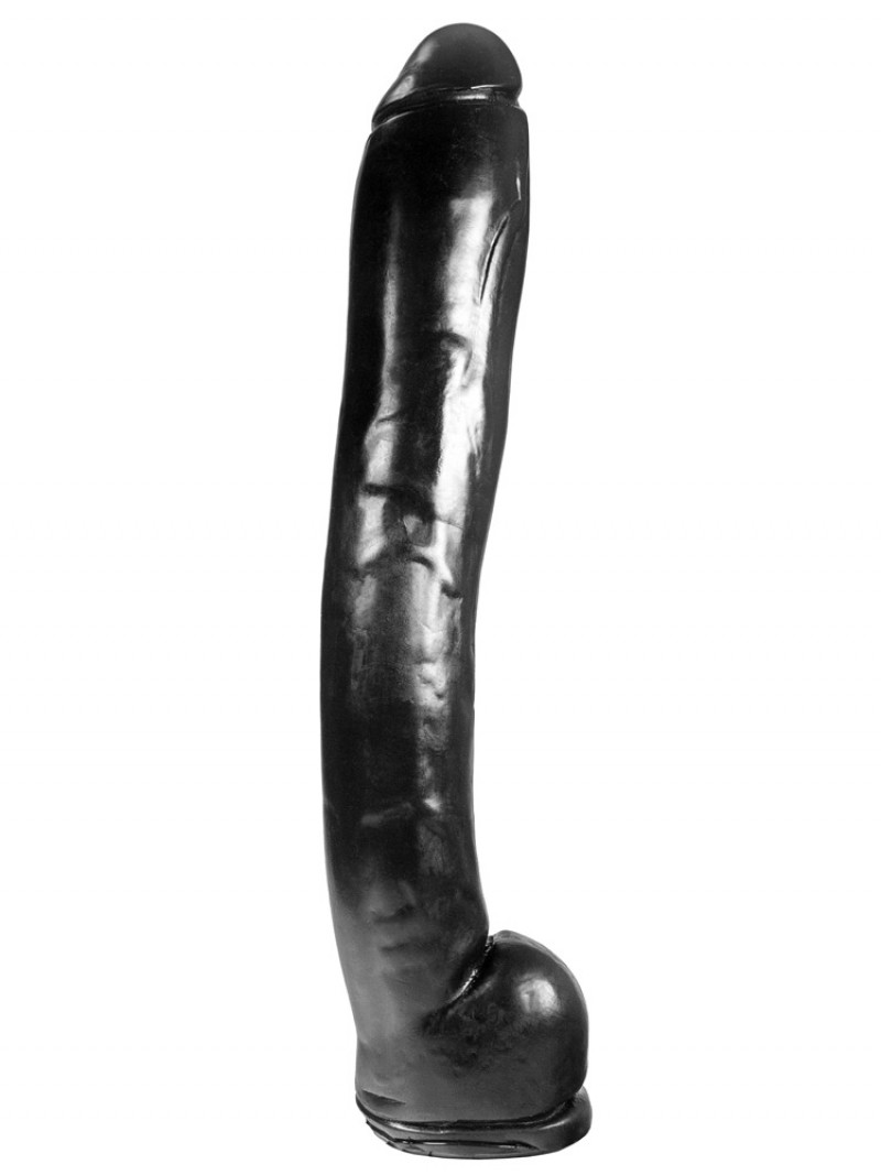 Long black dildo