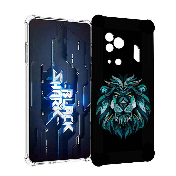 

Чехол MyPads Лев-красивый-зеленый для Xiaomi Black Shark 5 Pro, Прозрачный, Tocco