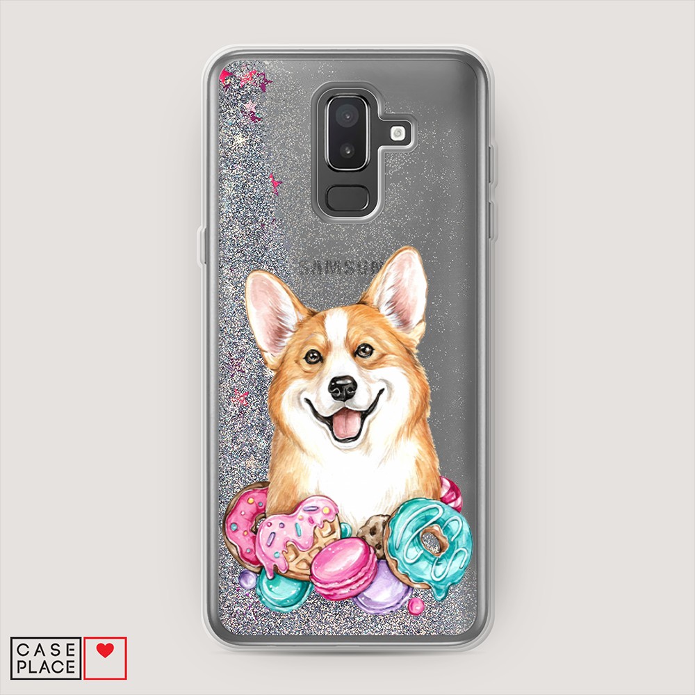 

Чехол Awog "Корги и сладости" на Samsung Galaxy J8, 26591-1
