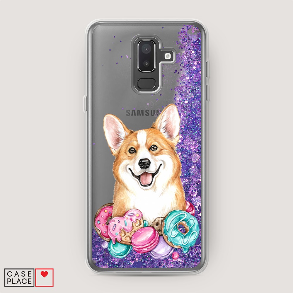 

Чехол Awog "Корги и сладости" на Samsung Galaxy J8, 26592-1