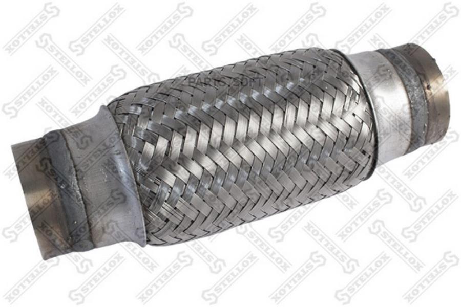 69-99010-sx_гофра глушителя inner braid с патрубками универсальная d49хl166200