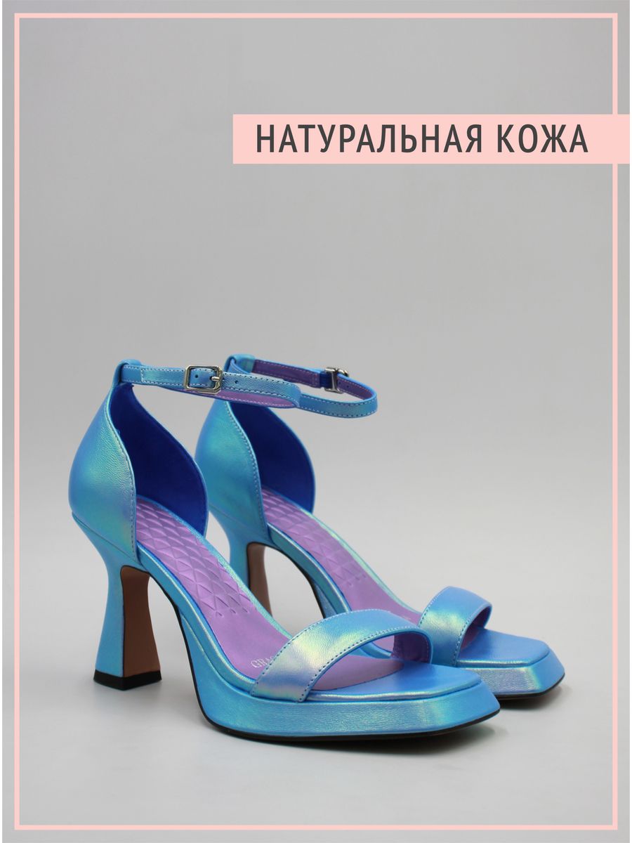 

Босоножки женские Graciana GL1358-621-3 синие 40 RU, Синий, gr10