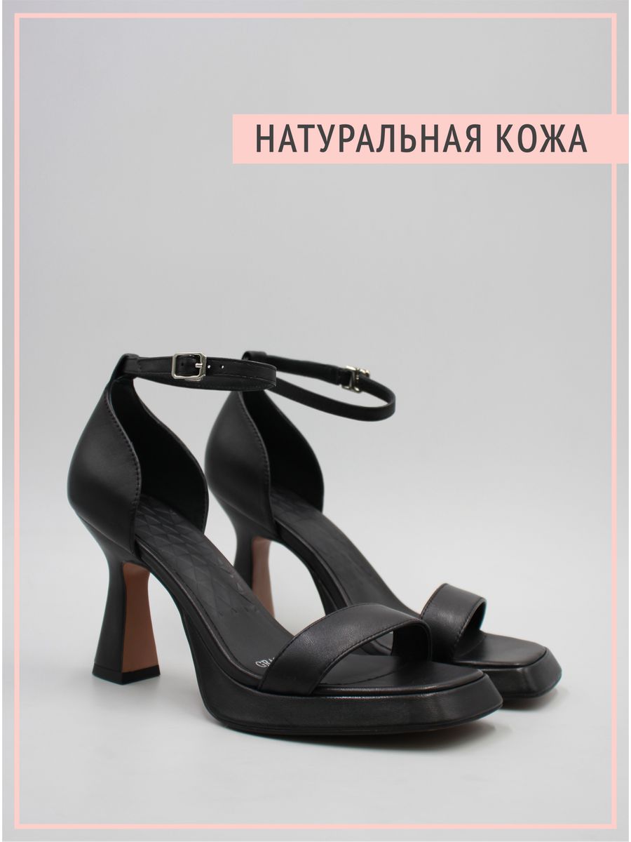 

Босоножки женские Graciana GL1358-621-5 черные 36 RU, Черный, gr10