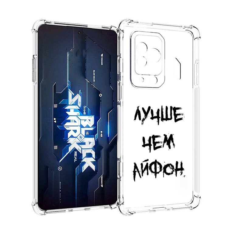 

Чехол MyPads Лучше-чем для Xiaomi Black Shark 5 Pro, Прозрачный, Tocco