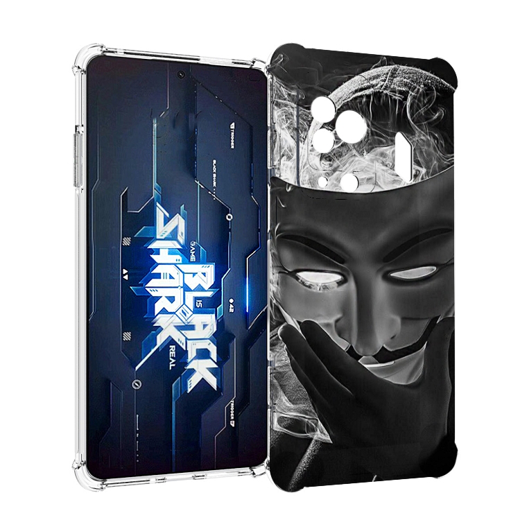 

Чехол MyPads Маска для Xiaomi Black Shark 5 Pro, Прозрачный, Tocco