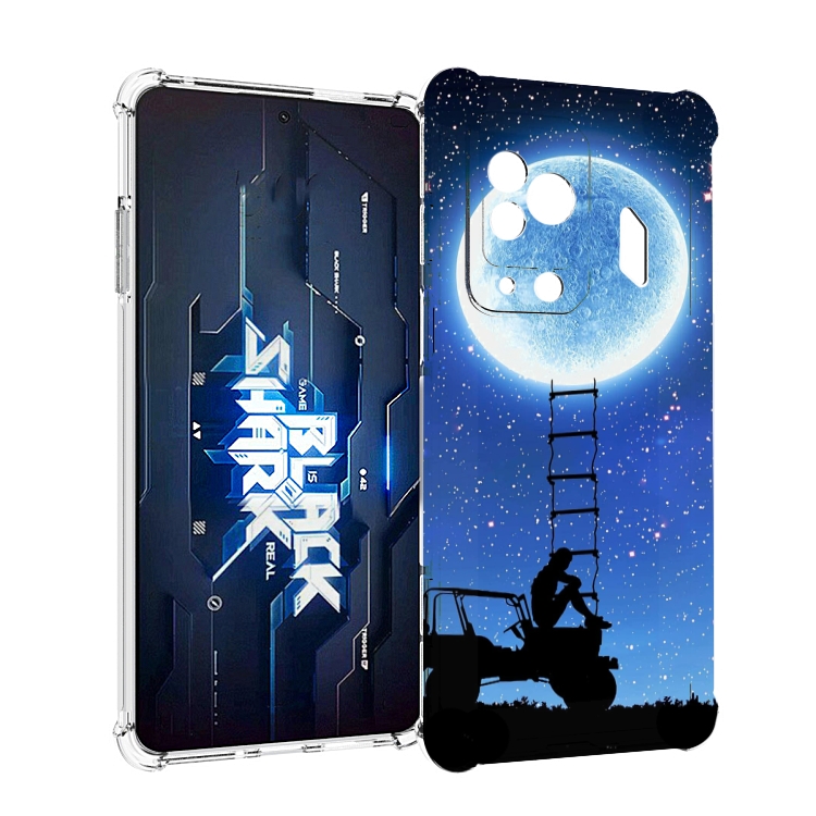 

Чехол MyPads Машина-на-лун для Xiaomi Black Shark 5 Pro, Прозрачный, Tocco