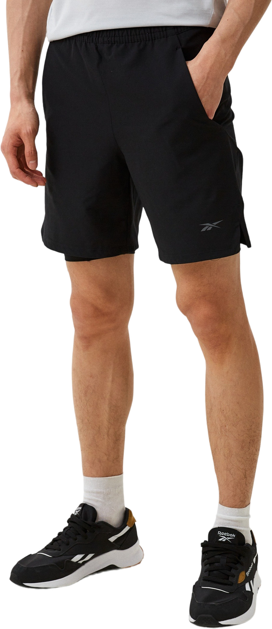 

Спортивные шорты мужские Reebok Workout Ready Shorts серые XL, Серый, Workout Ready Shorts