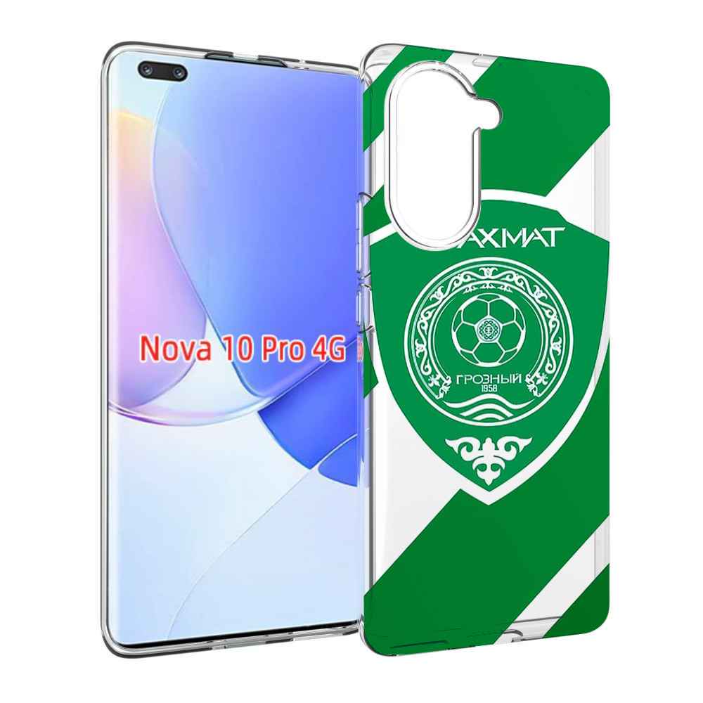 Чехол MyPads фк ахмат грозныи? мужской для Huawei Nova 10 Pro противоударный
