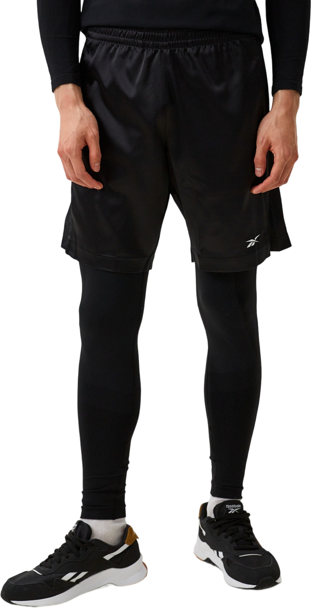 

Спортивные шорты мужские Reebok BB Satin And Mesh Short черные XS, Черный, BB Satin And Mesh Short