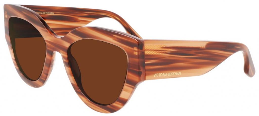 фото Солнцезащитные очки женские victoria beckham vb628s коричневые