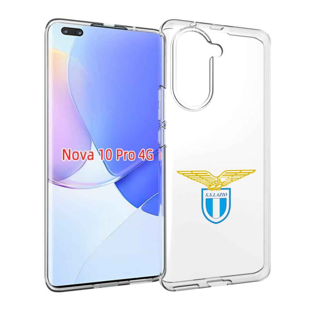 Чехол MyPads фк лацио для Huawei Nova 10 Pro противоударный