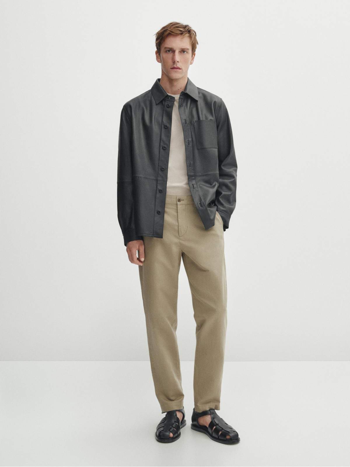 

Брюки мужские Massimo Dutti 0009/010-I2024 серые 40 EU, Серый, 0009/010-I2024