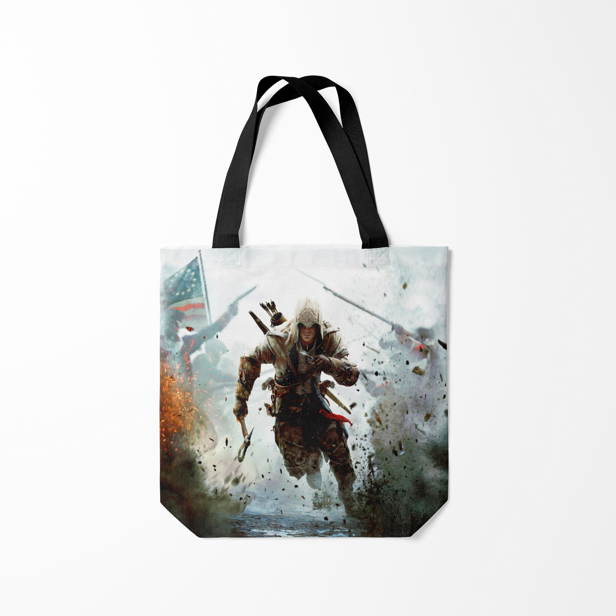 

Сумка шoппер унисекс Burnettie Assassins Creed 3, серый, Assassins Creed 3