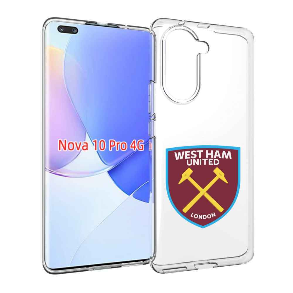 Чехол MyPads фк-вест-хем-2 для Huawei Nova 10 Pro противоударный
