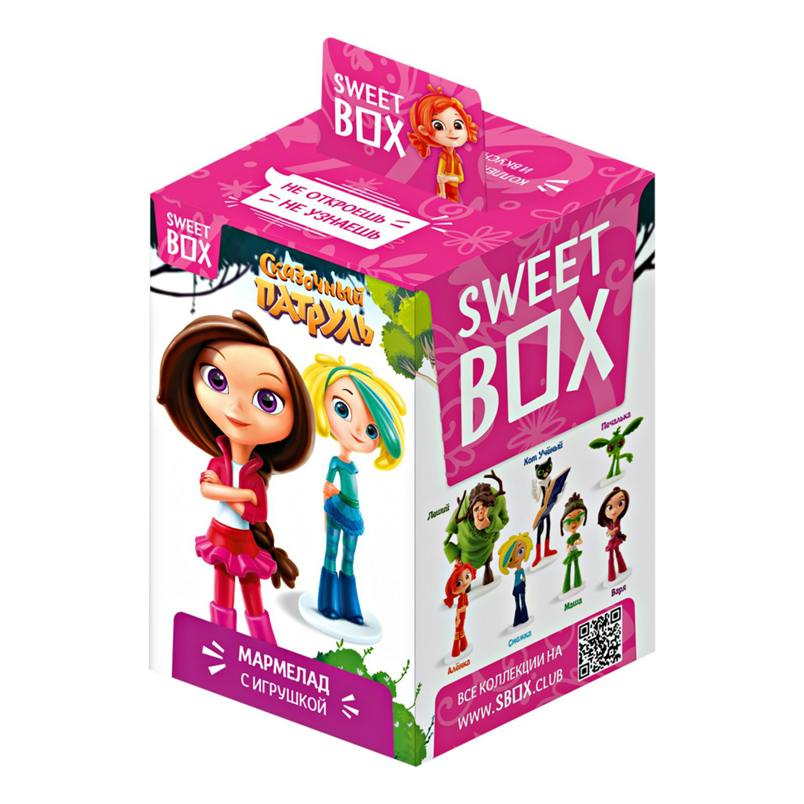 

Мармелад жевательный Sweet Box с игрушкой 10 г в ассортименте