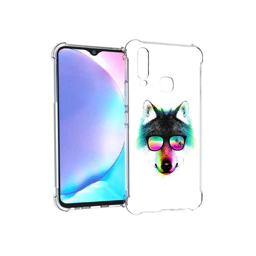 

Чехол MyPads Tocco для Vivo Y17 радужный волк (PT136369.382.567), Tocco