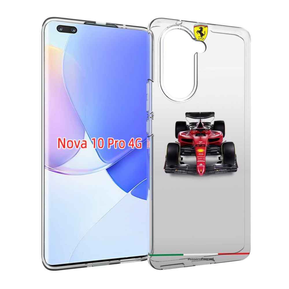 Чехол MyPads формула 1 феррари для Huawei Nova 10 Pro противоударный