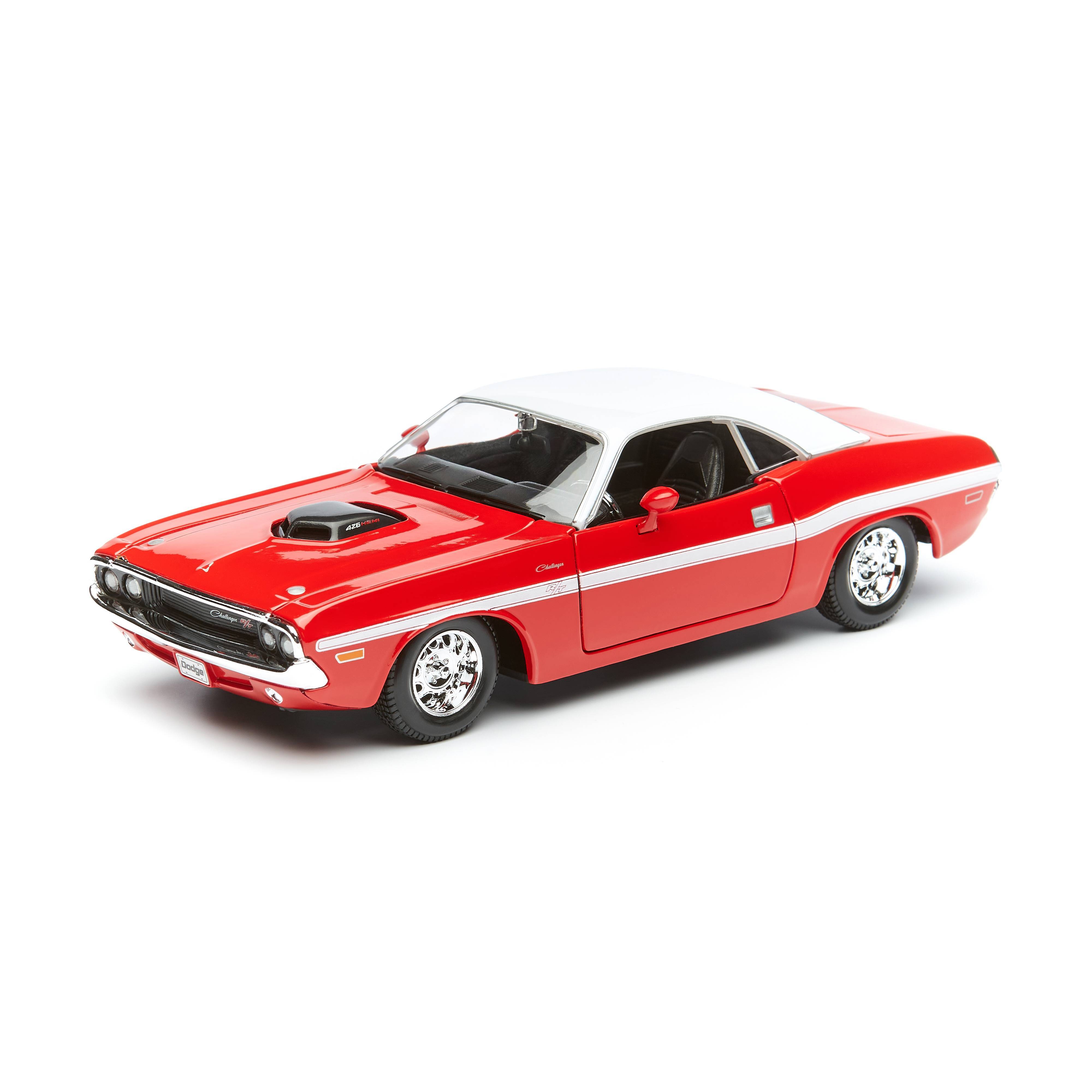 

Maisto Машинка Dodge Challenger R/T Coupe 1970, 1:24 красная 31263, Красный, 31263