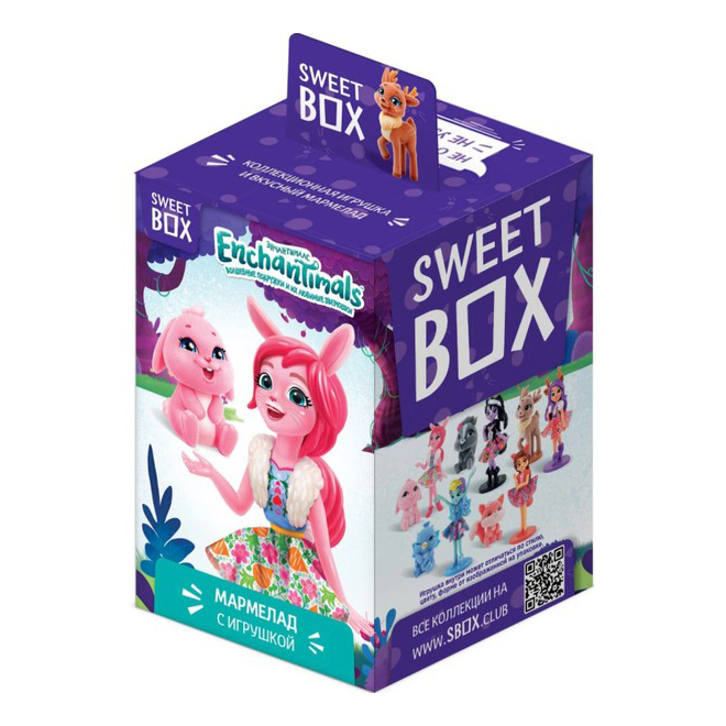 фото Мармелад sweet box enchantimals с игрушкой 10 г в ассортименте